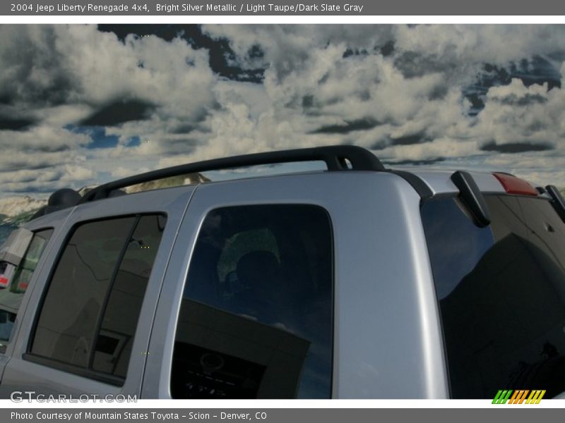 Bright Silver Metallic / Light Taupe/Dark Slate Gray 2004 Jeep Liberty Renegade 4x4