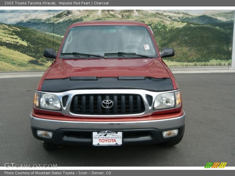 Impulse Red Pearl / Charcoal 2003 Toyota Tacoma Xtracab