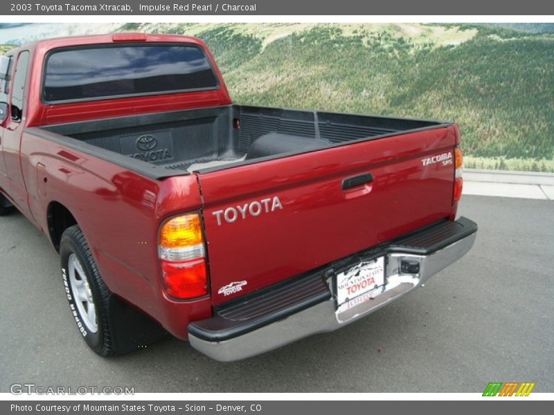 Impulse Red Pearl / Charcoal 2003 Toyota Tacoma Xtracab