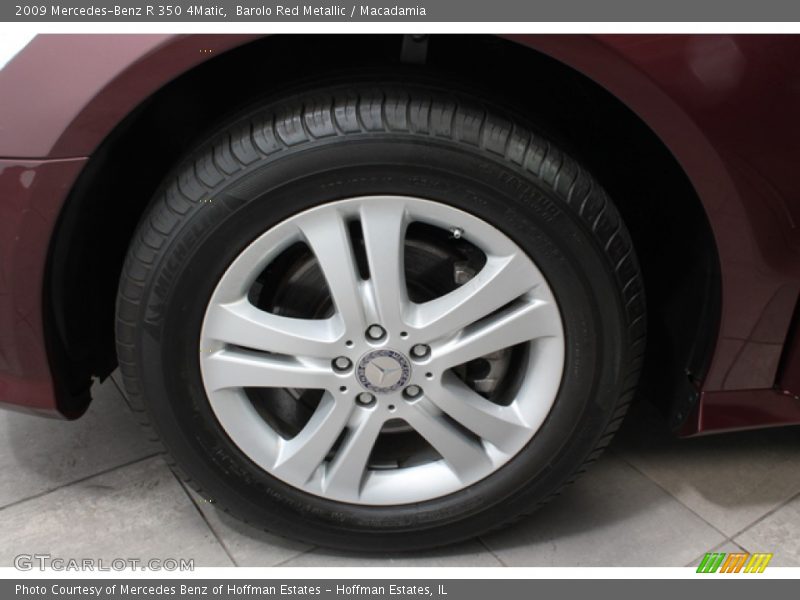 Barolo Red Metallic / Macadamia 2009 Mercedes-Benz R 350 4Matic