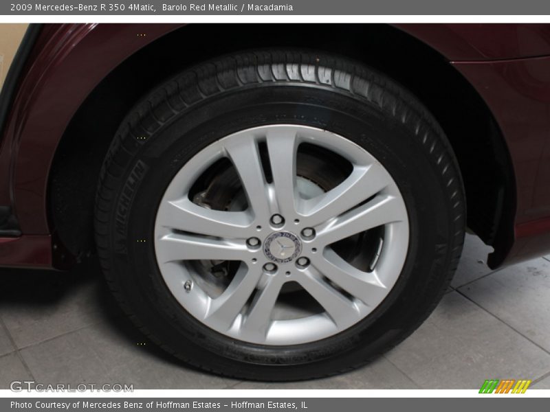 Barolo Red Metallic / Macadamia 2009 Mercedes-Benz R 350 4Matic