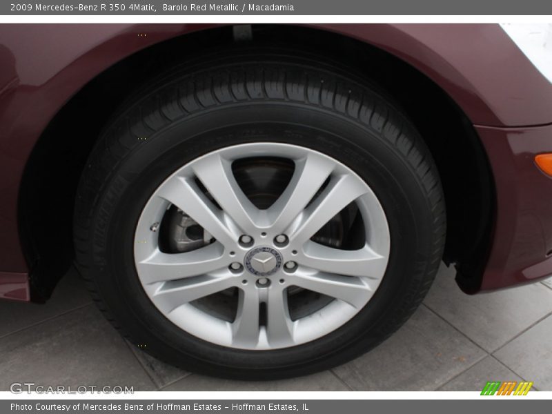 Barolo Red Metallic / Macadamia 2009 Mercedes-Benz R 350 4Matic