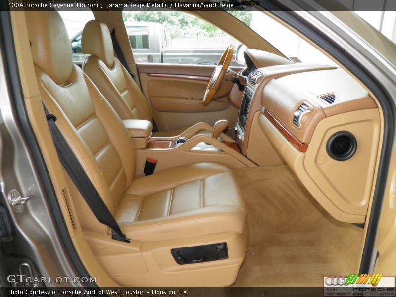 Jarama Beige Metallic / Havanna/Sand Beige 2004 Porsche Cayenne Tiptronic