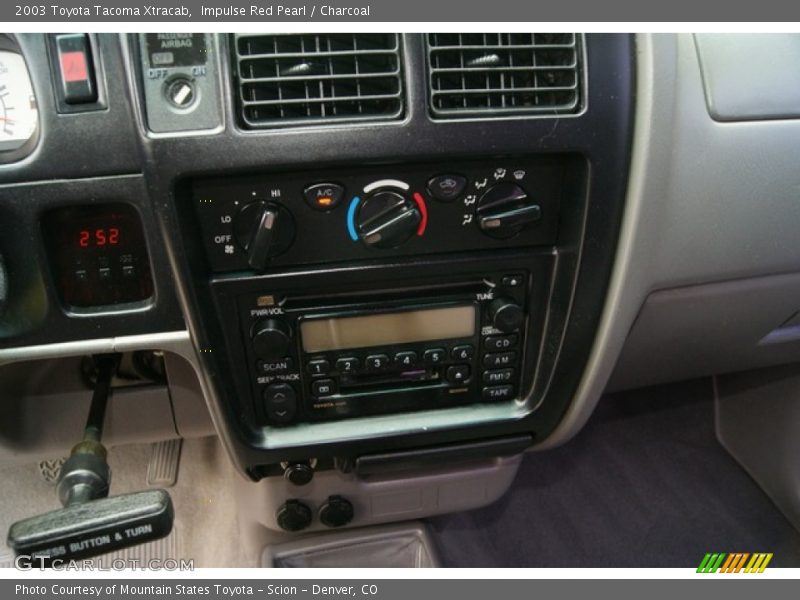 Controls of 2003 Tacoma Xtracab