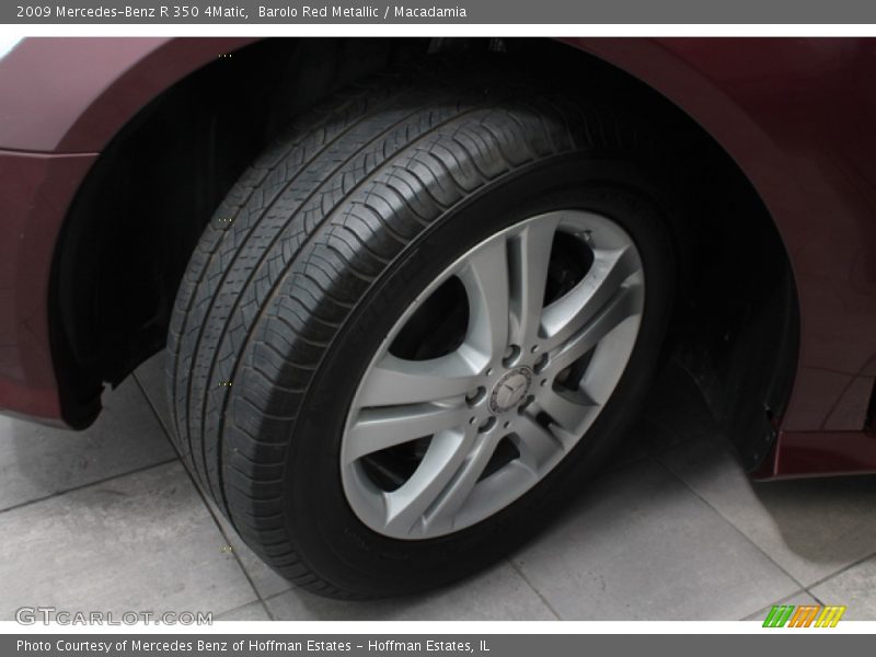 Barolo Red Metallic / Macadamia 2009 Mercedes-Benz R 350 4Matic