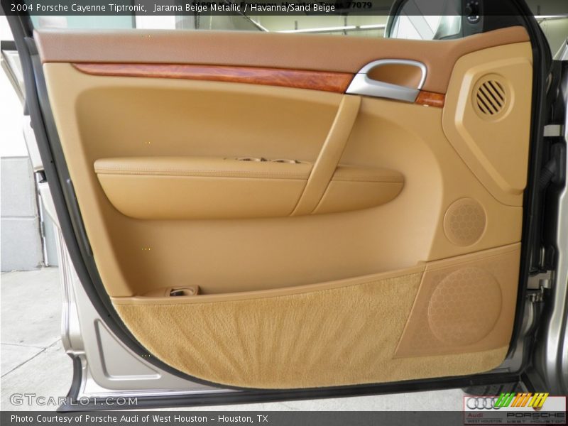 Jarama Beige Metallic / Havanna/Sand Beige 2004 Porsche Cayenne Tiptronic