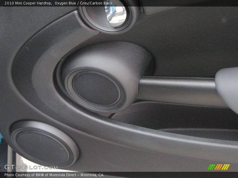Oxygen Blue / Grey/Carbon Black 2010 Mini Cooper Hardtop