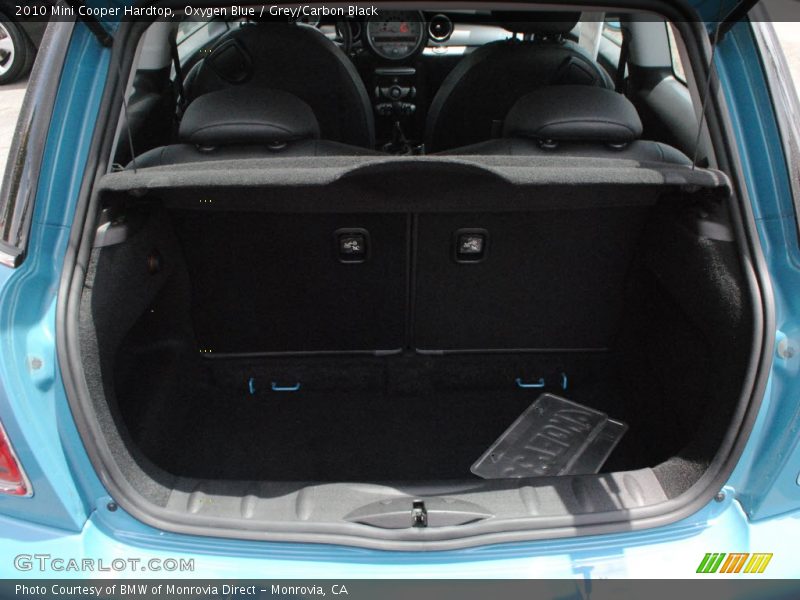 Oxygen Blue / Grey/Carbon Black 2010 Mini Cooper Hardtop