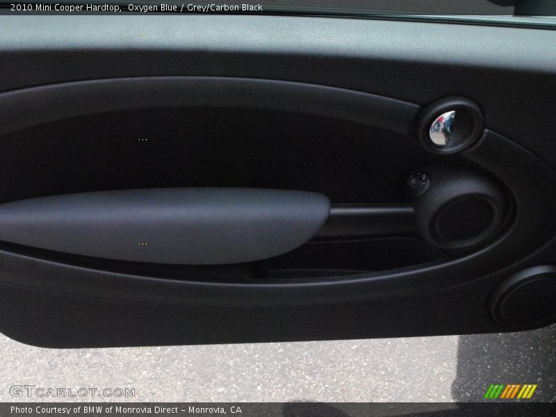 Oxygen Blue / Grey/Carbon Black 2010 Mini Cooper Hardtop