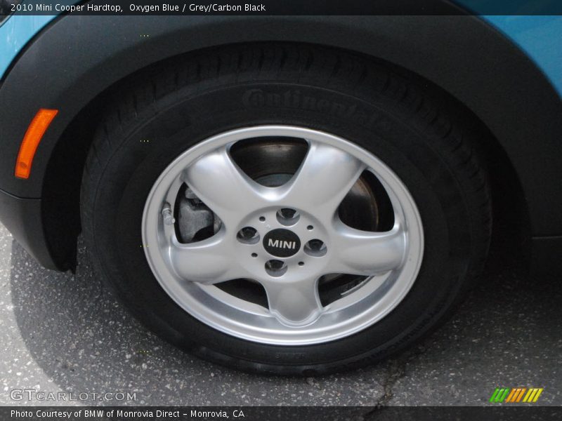 Oxygen Blue / Grey/Carbon Black 2010 Mini Cooper Hardtop