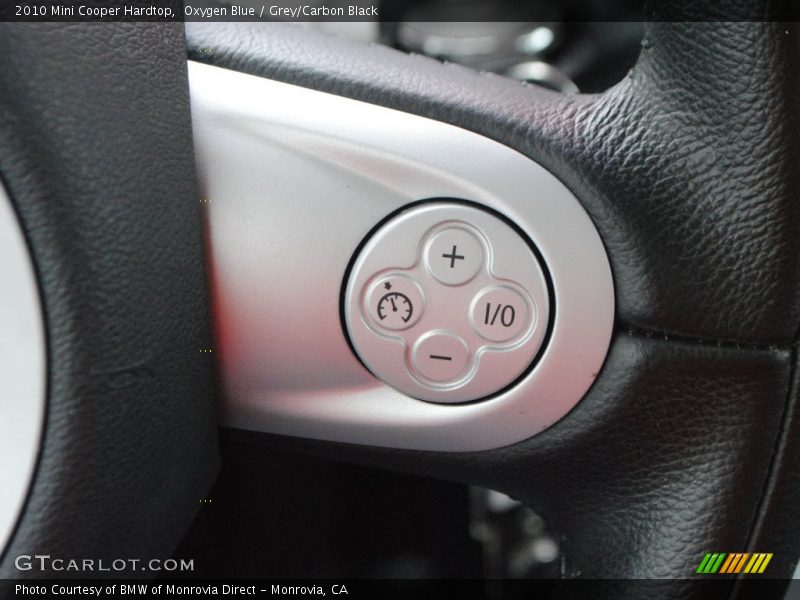 Oxygen Blue / Grey/Carbon Black 2010 Mini Cooper Hardtop