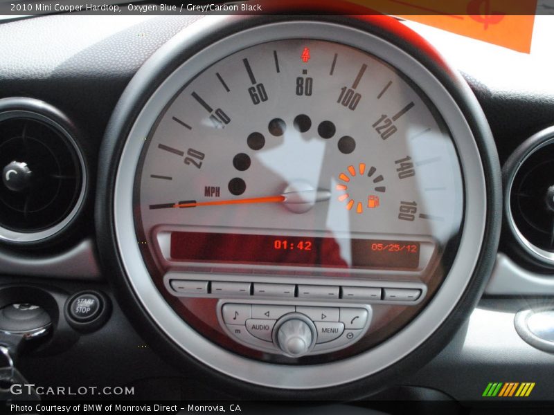 Oxygen Blue / Grey/Carbon Black 2010 Mini Cooper Hardtop