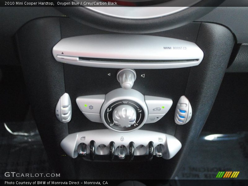 Oxygen Blue / Grey/Carbon Black 2010 Mini Cooper Hardtop
