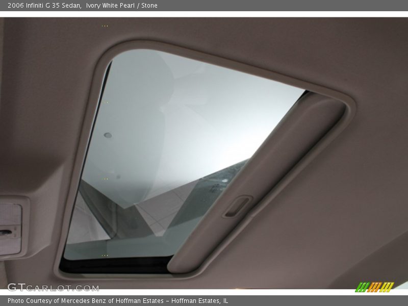 Sunroof of 2006 G 35 Sedan