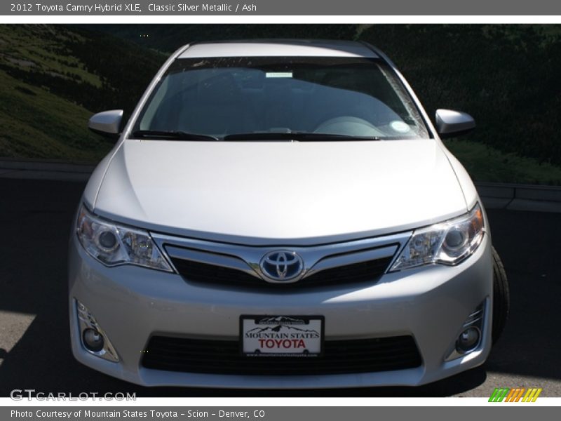 Classic Silver Metallic / Ash 2012 Toyota Camry Hybrid XLE