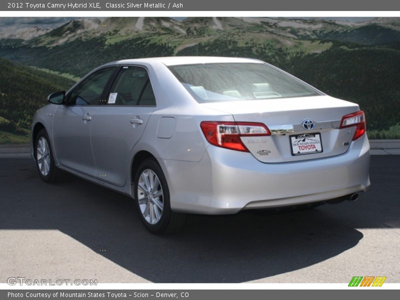 Classic Silver Metallic / Ash 2012 Toyota Camry Hybrid XLE