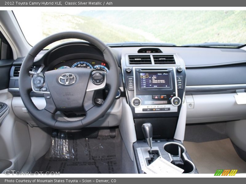 Classic Silver Metallic / Ash 2012 Toyota Camry Hybrid XLE