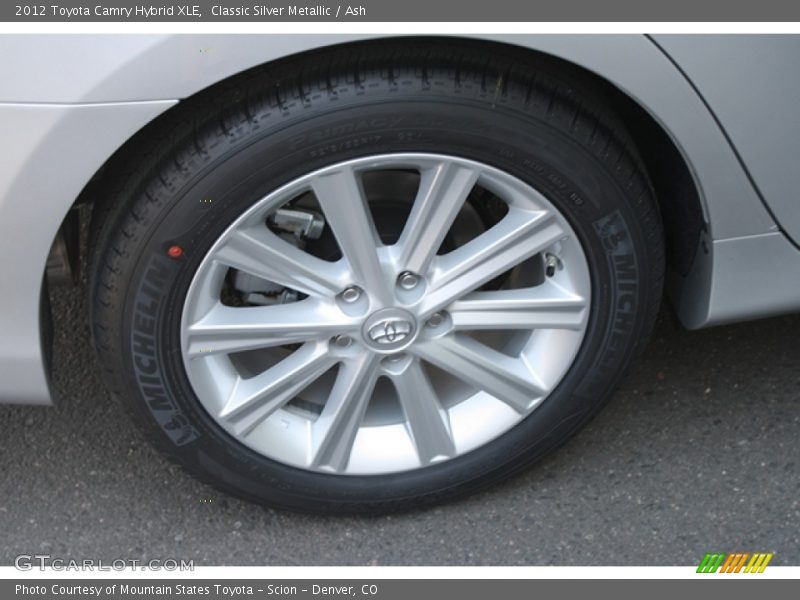 Classic Silver Metallic / Ash 2012 Toyota Camry Hybrid XLE