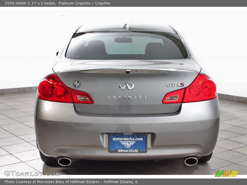 Platinum Graphite / Graphite 2009 Infiniti G 37 x S Sedan