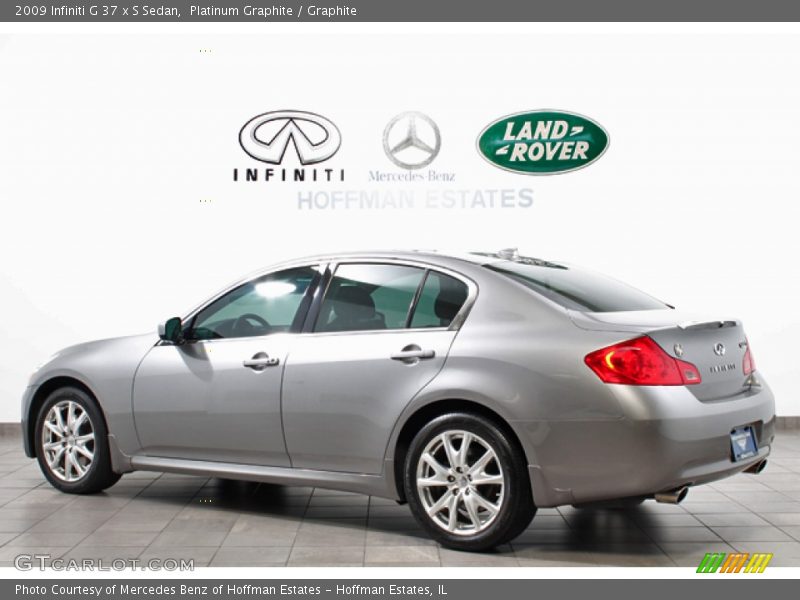 Platinum Graphite / Graphite 2009 Infiniti G 37 x S Sedan