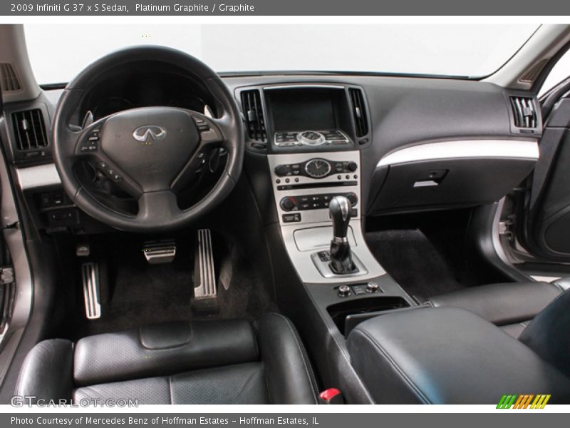 Platinum Graphite / Graphite 2009 Infiniti G 37 x S Sedan