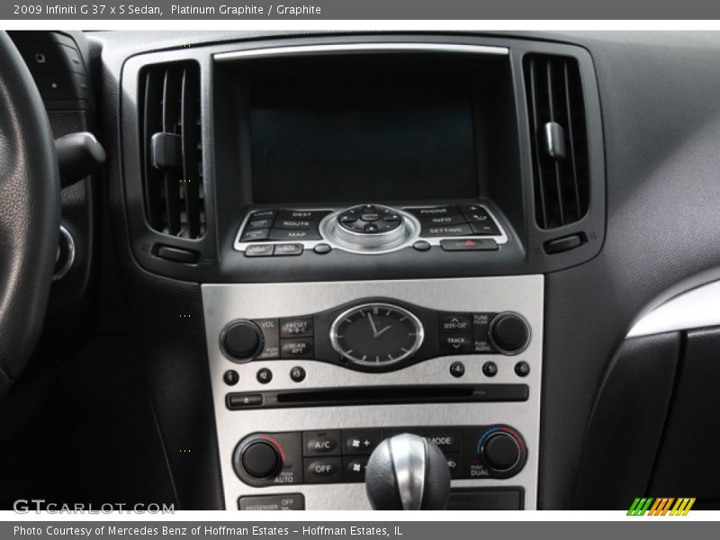 Platinum Graphite / Graphite 2009 Infiniti G 37 x S Sedan