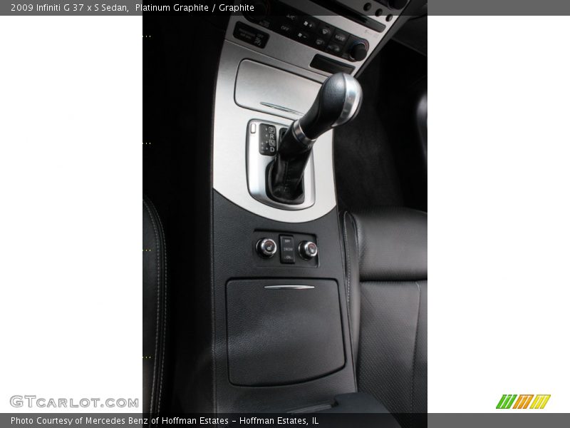 Platinum Graphite / Graphite 2009 Infiniti G 37 x S Sedan
