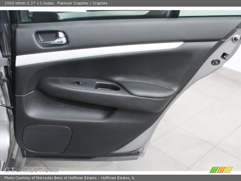 Platinum Graphite / Graphite 2009 Infiniti G 37 x S Sedan