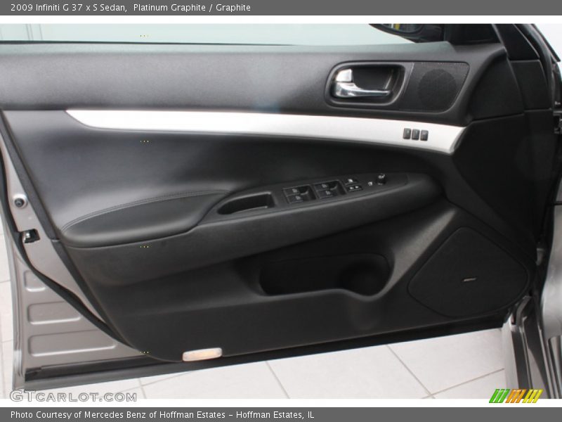 Platinum Graphite / Graphite 2009 Infiniti G 37 x S Sedan