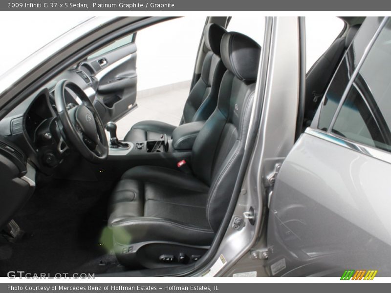 Platinum Graphite / Graphite 2009 Infiniti G 37 x S Sedan