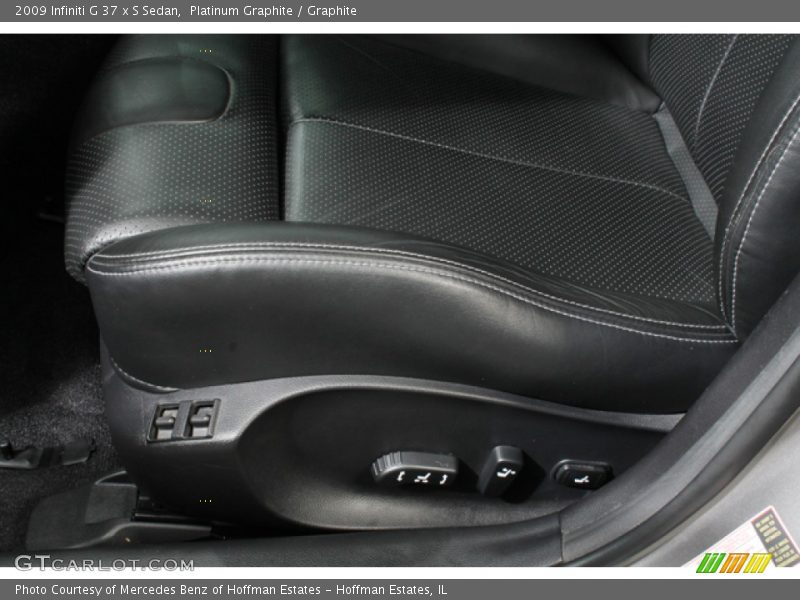 Platinum Graphite / Graphite 2009 Infiniti G 37 x S Sedan