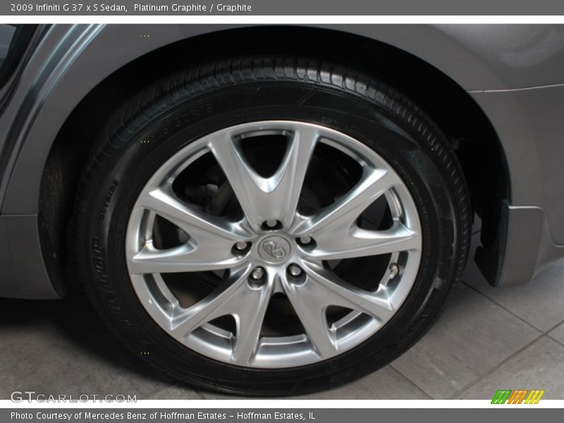 Platinum Graphite / Graphite 2009 Infiniti G 37 x S Sedan