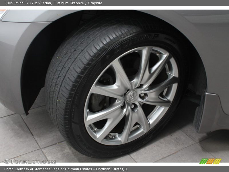 Platinum Graphite / Graphite 2009 Infiniti G 37 x S Sedan