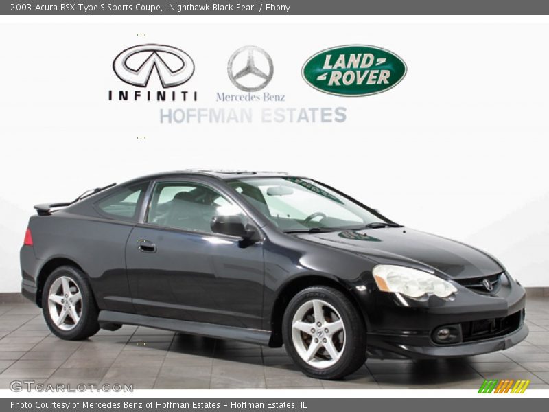 Nighthawk Black Pearl / Ebony 2003 Acura RSX Type S Sports Coupe
