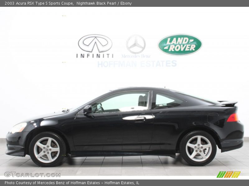 Nighthawk Black Pearl / Ebony 2003 Acura RSX Type S Sports Coupe