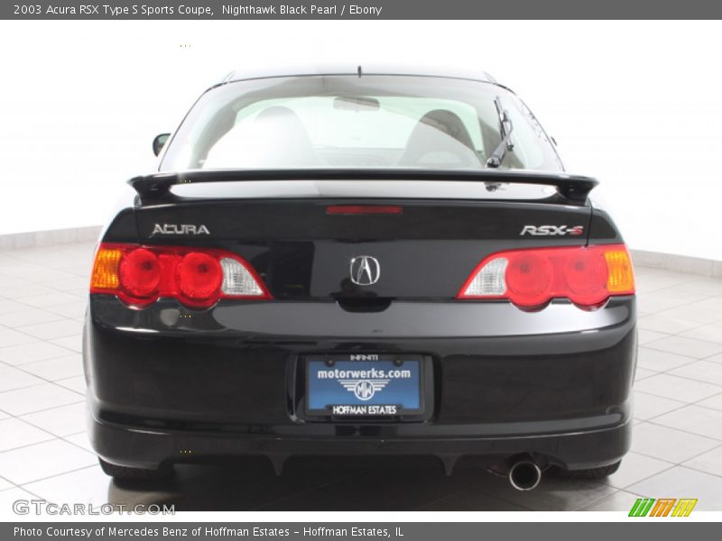 Nighthawk Black Pearl / Ebony 2003 Acura RSX Type S Sports Coupe