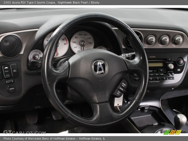 Nighthawk Black Pearl / Ebony 2003 Acura RSX Type S Sports Coupe