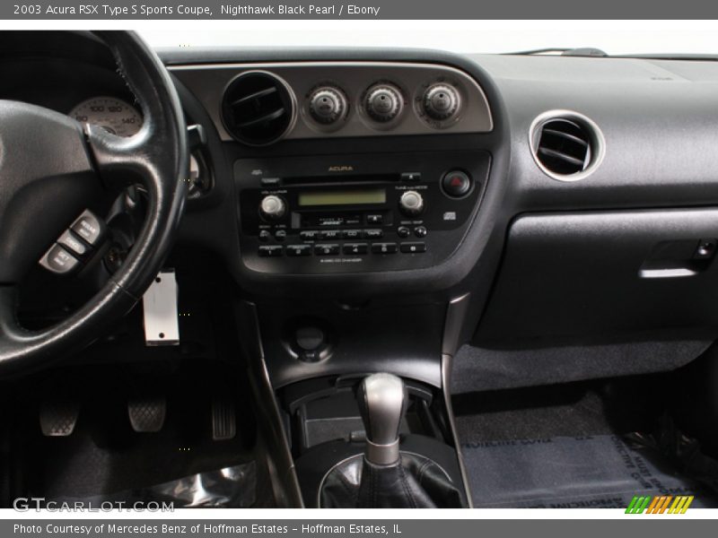 Nighthawk Black Pearl / Ebony 2003 Acura RSX Type S Sports Coupe