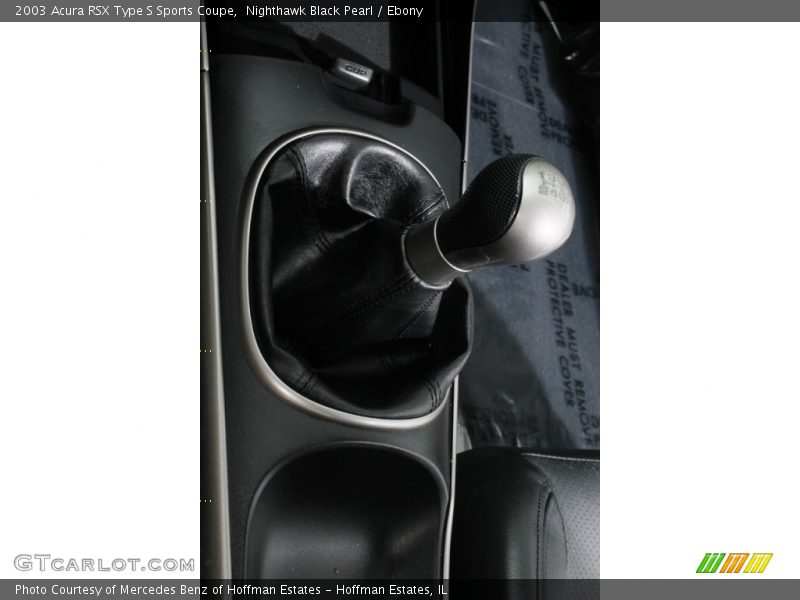 Nighthawk Black Pearl / Ebony 2003 Acura RSX Type S Sports Coupe