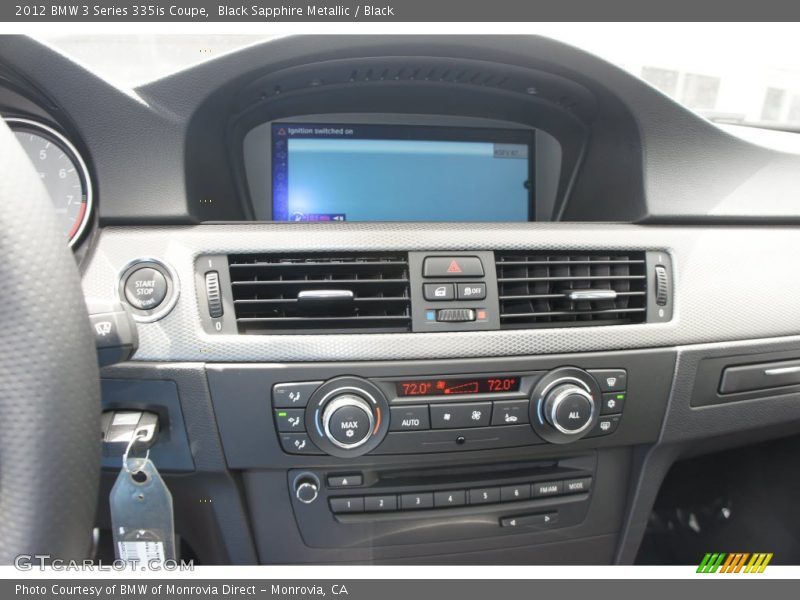 Controls of 2012 3 Series 335is Coupe