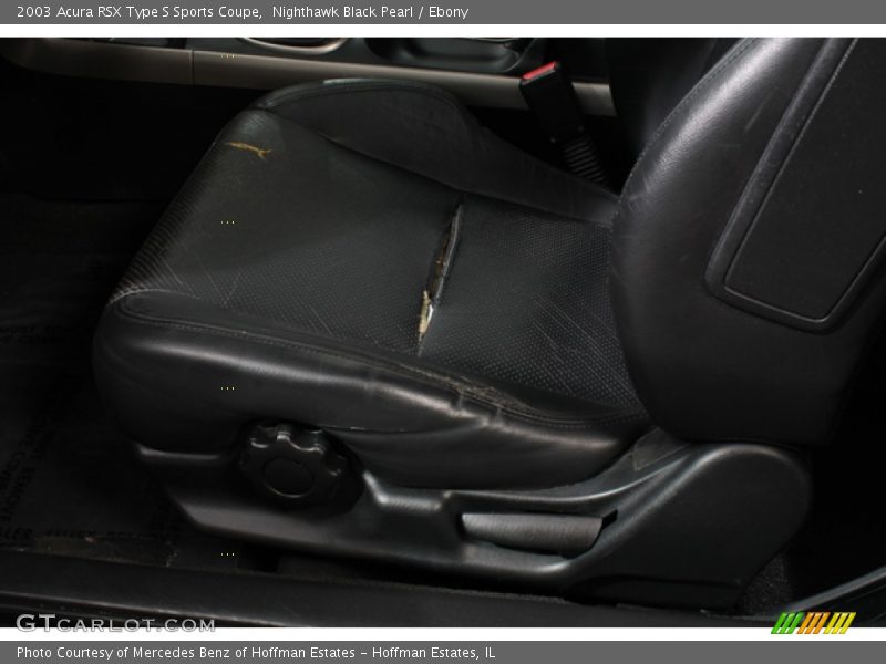 Nighthawk Black Pearl / Ebony 2003 Acura RSX Type S Sports Coupe