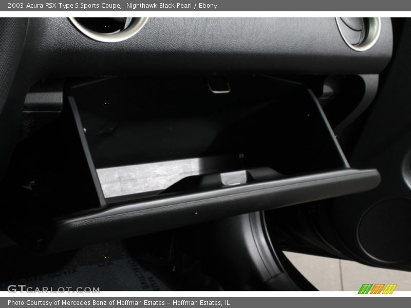 Nighthawk Black Pearl / Ebony 2003 Acura RSX Type S Sports Coupe