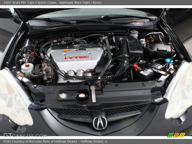 Nighthawk Black Pearl / Ebony 2003 Acura RSX Type S Sports Coupe