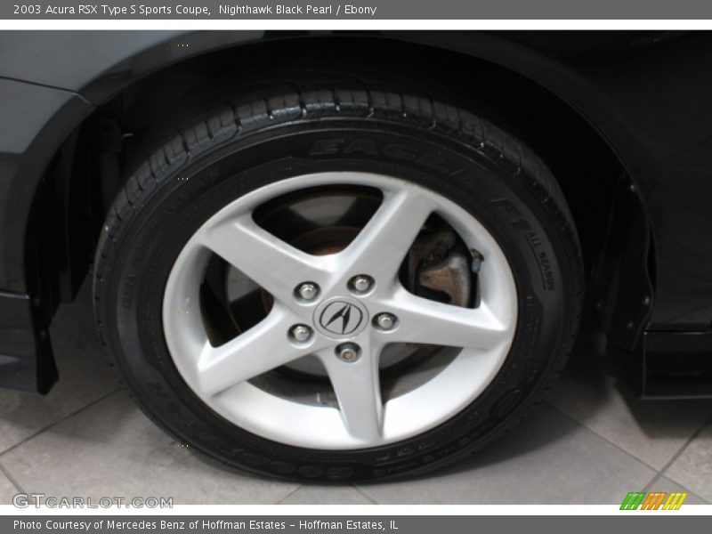 Nighthawk Black Pearl / Ebony 2003 Acura RSX Type S Sports Coupe