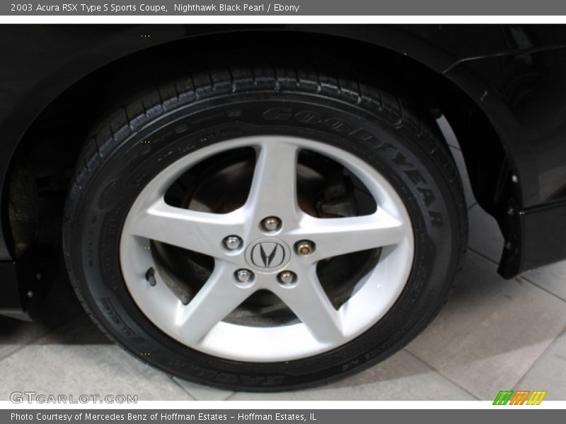 Nighthawk Black Pearl / Ebony 2003 Acura RSX Type S Sports Coupe