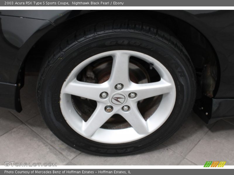 Nighthawk Black Pearl / Ebony 2003 Acura RSX Type S Sports Coupe
