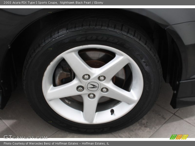 Nighthawk Black Pearl / Ebony 2003 Acura RSX Type S Sports Coupe