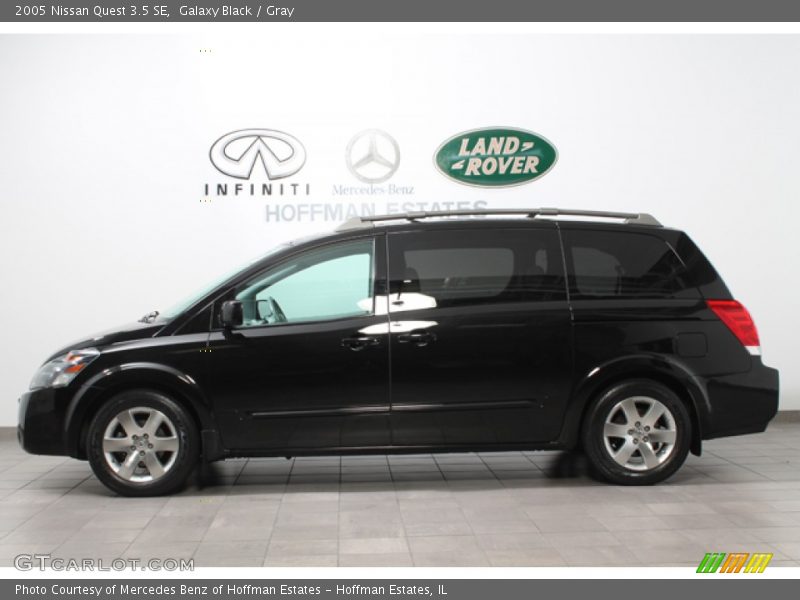 Galaxy Black / Gray 2005 Nissan Quest 3.5 SE