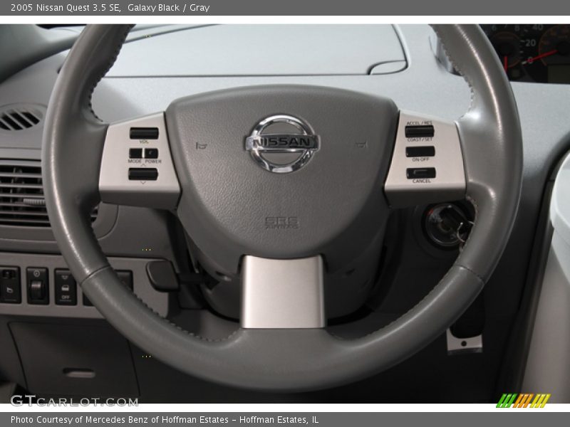 Galaxy Black / Gray 2005 Nissan Quest 3.5 SE