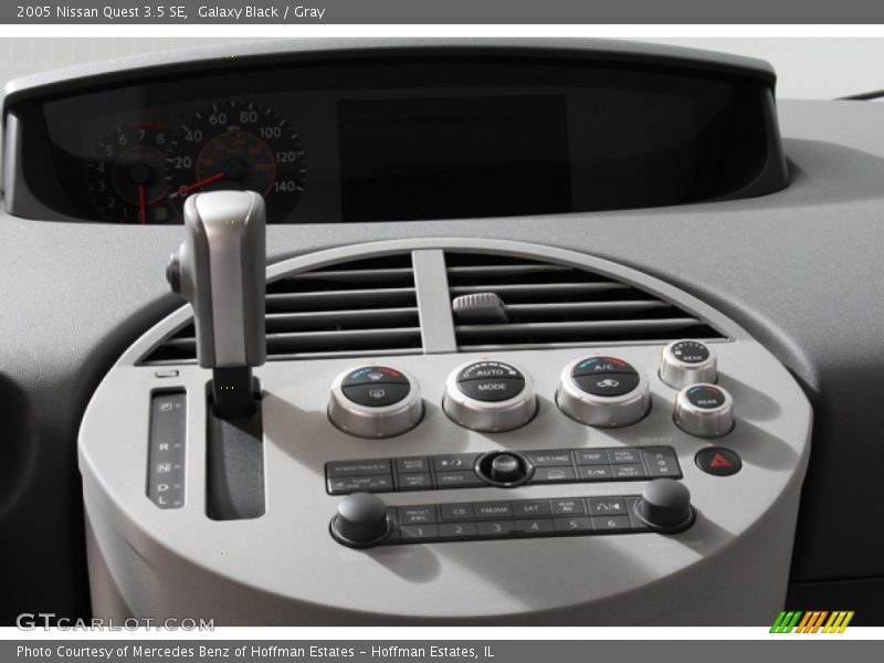 Controls of 2005 Quest 3.5 SE